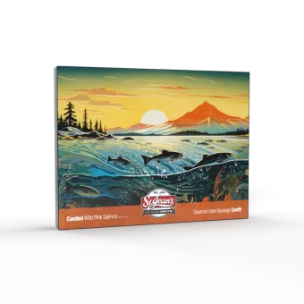 Candied Pink Salmon in westcoast gift box