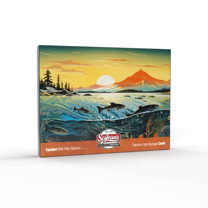 Candied Pink Salmon in westcoast gift box
