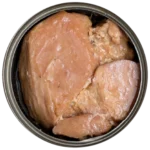 Canned Smoked Tuna Open Can