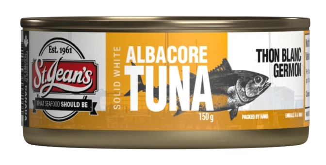 St Jeans Canned Albacore Tuna 150 g 1