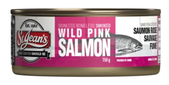 Canned Smoked Salmon: Wild Pink