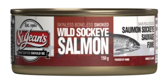 Canned Smoked Salmon: Wild Sockeye