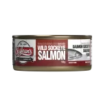St Jean's Canned Smoked Wild Sockeye Salmon 150 g