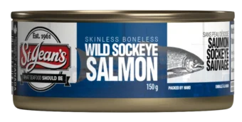 Canned Wild Sockeye Salmon