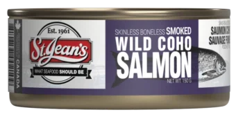 Canned Smoked Salmon: Wild Coho