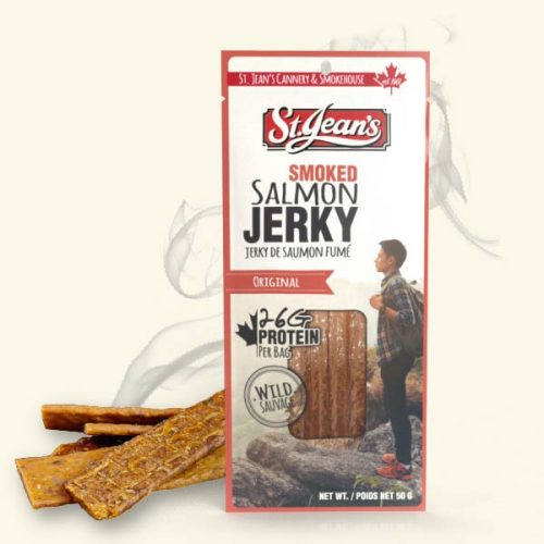 Wild Smoked Salmon Jerky St. Jean's