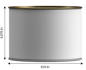 1700g Can with dims