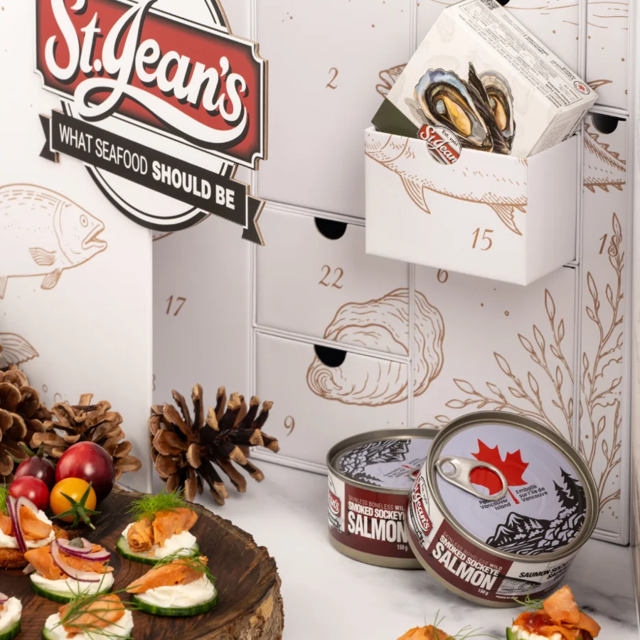 Seafood Advent Calendar Close Up 1